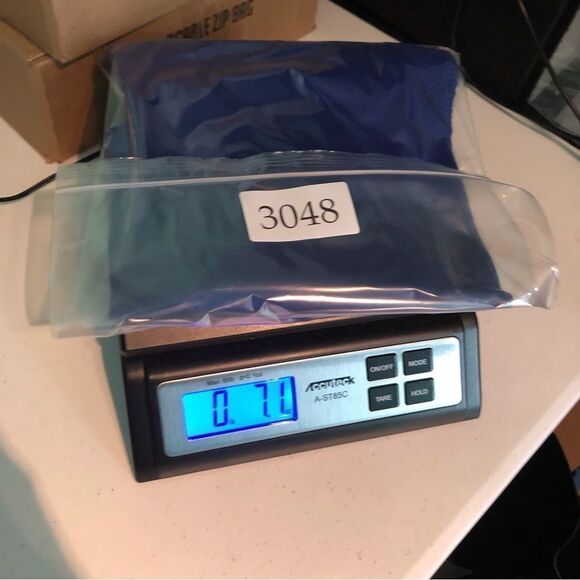 Banana Republic Merino Wool Sweater Womens Small Royal Blue Ruffle Wrap - Picture 7 of 7